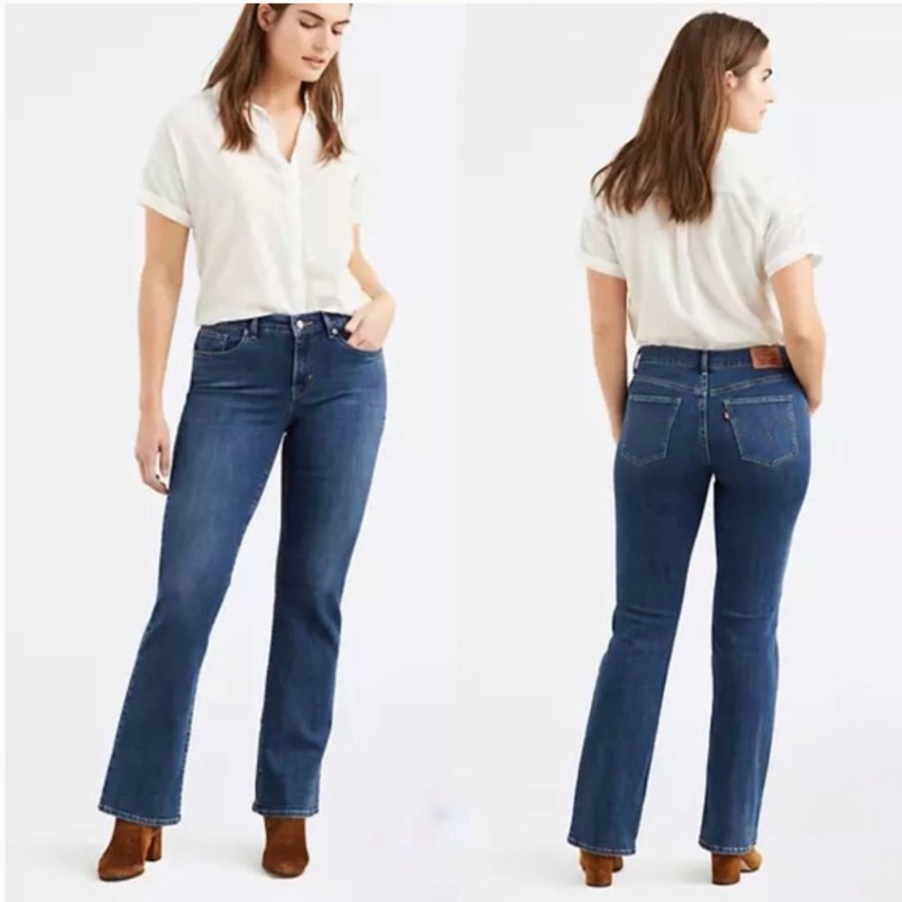 Levi's Classic Bootcut Jeans Femme - Denim Confortable Et Élégant Sans Stretch
